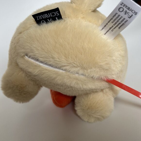FAO Schwarz Bunny Rabbit Glow Brights Toy 12” Plush LED Light Up Carrot + Sound - Picture 9 of 13
